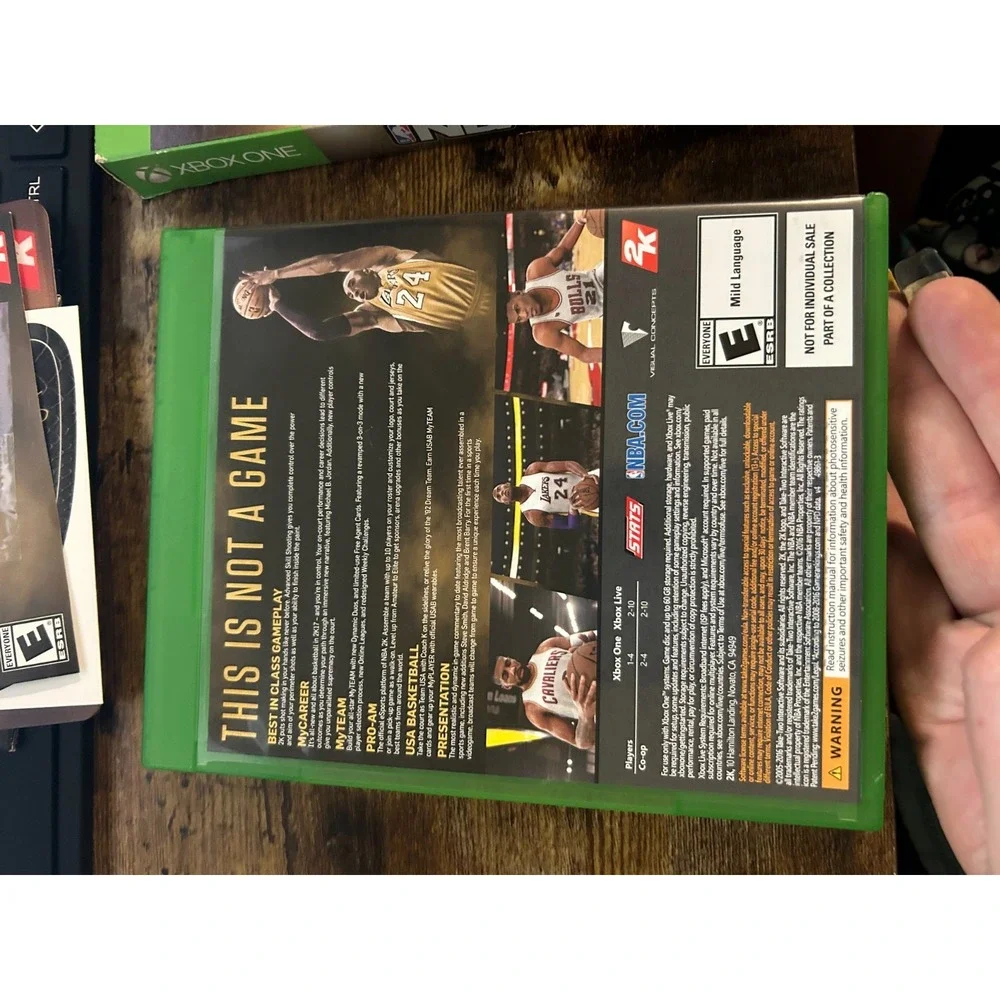 NBA 2K17: Legend Edition Gold (Microsoft Xbox One, 2016)